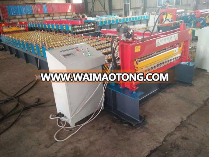 High Speed Aluminium Corrugated Sheet Roll Forming Machine